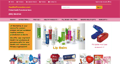 Desktop Screenshot of healthypromotion.com