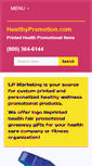 Mobile Screenshot of healthypromotion.com
